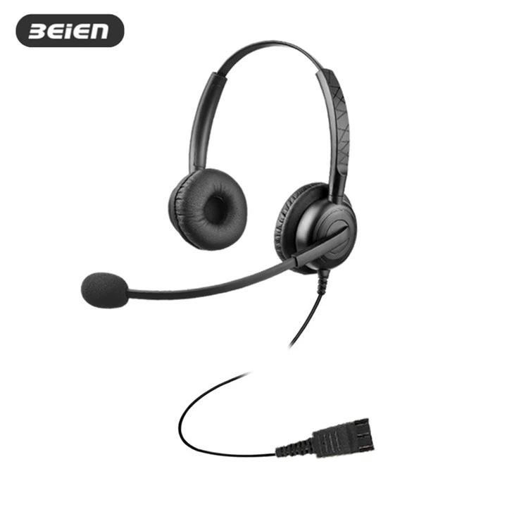 Dual QD Headset for Call Center
