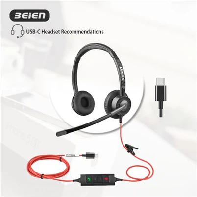 Najbolje USB C slušalice sa mikrofonom plus žičano poništavanje buke